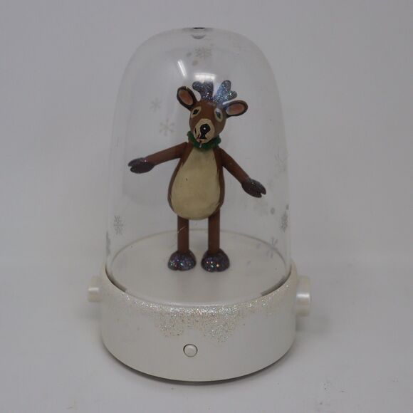 2008 Hallmark Happy Tappers Reindeer Tested & Working 3 AAA batteries NOT incl. - Picture 1 of 6